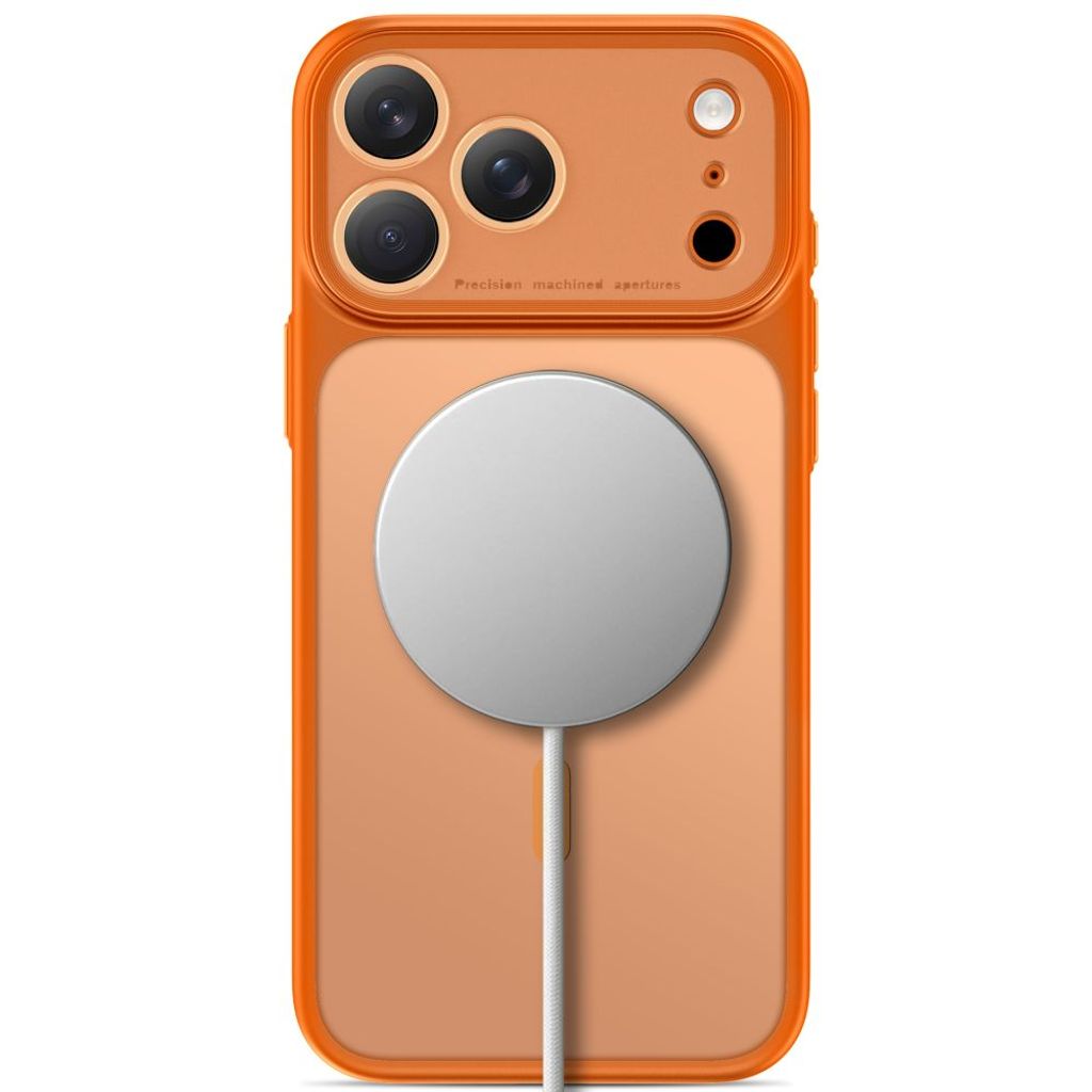 Tech-Protect MagPrime CC MagSafe -kuori iPhone 18 Pro Max/17 Pro Max:lle - Oranssi