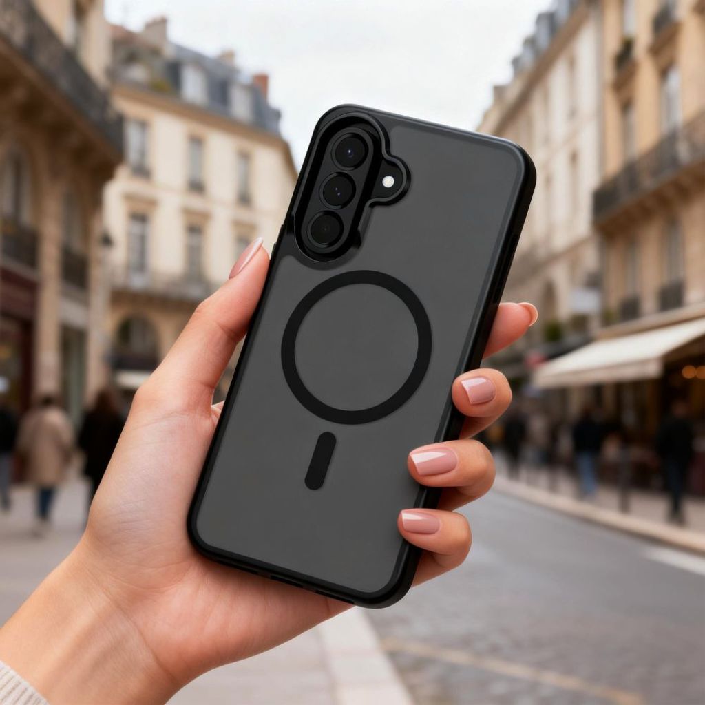 Tech-Protect MagMat MagSafe Skal till Samsung Galaxy A36 / A56 / A37 5G - Svart