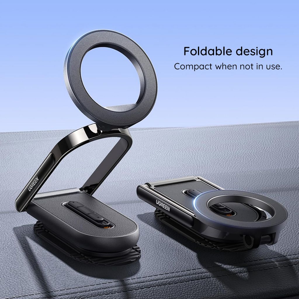 Ugreen LP924 Universal Magnetisk Biltelefonholder - Sort