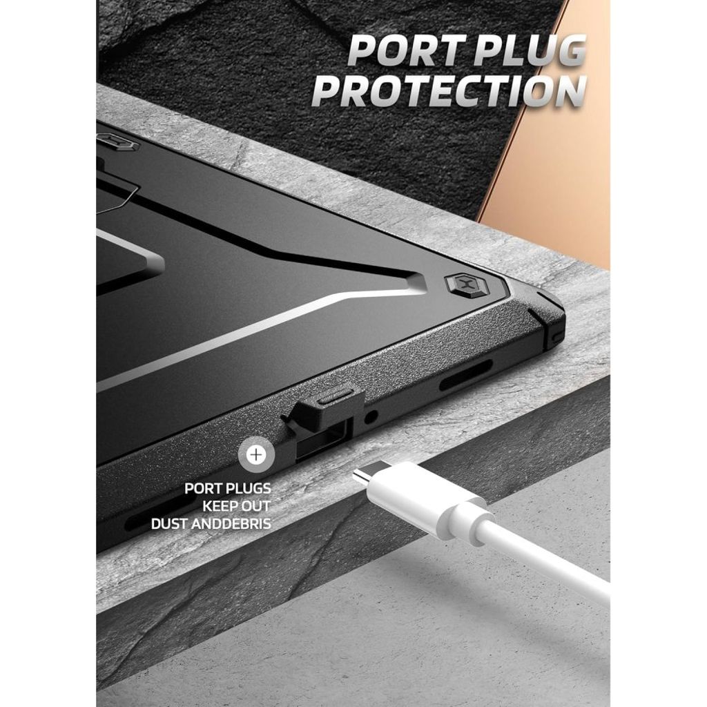 Supcase Unicorn Beetle Pro Cover til Samsung Galaxy Tab A11 Plus - Sort