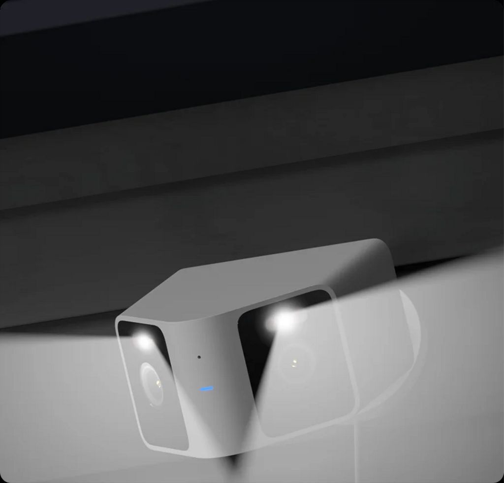 Xiaomi dobbelt overvågningskamera CW100 – Hvid