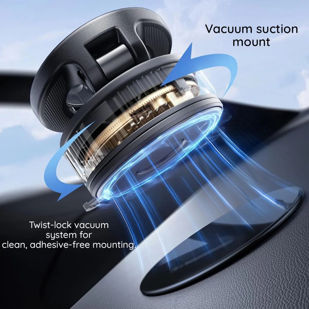 UGREEN LP970 Universal Magnetisk Biltelefonholder – Sort