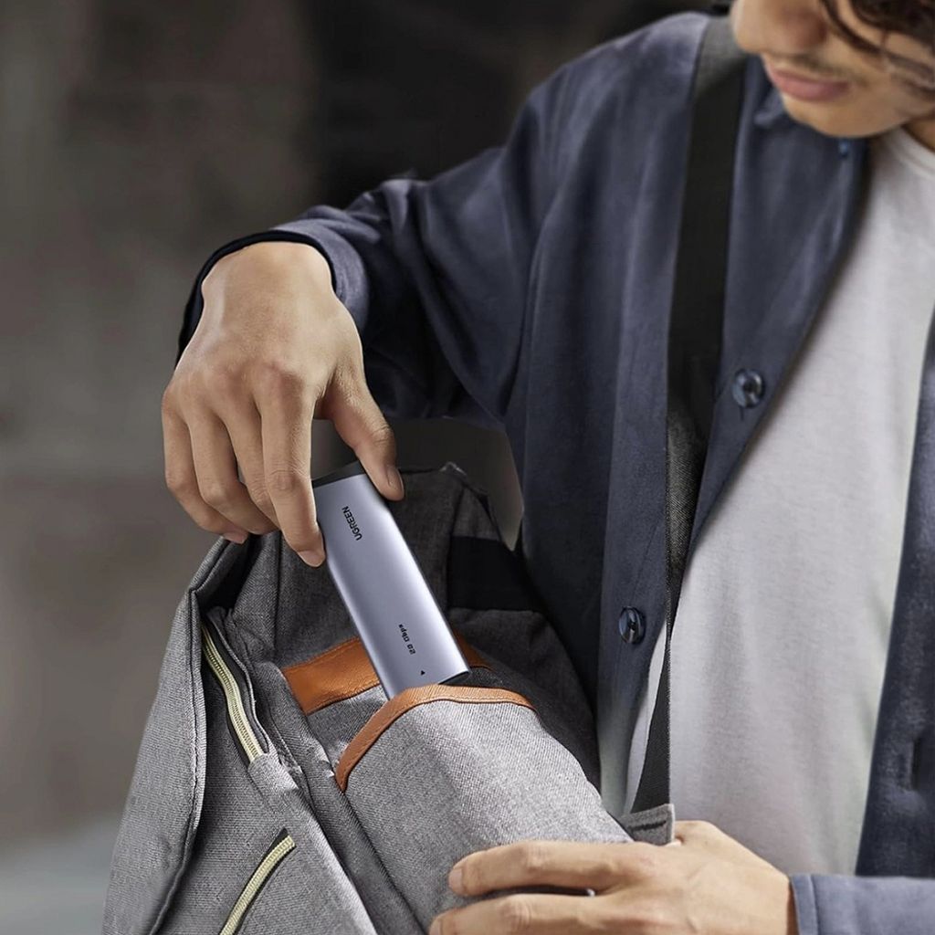 UGREEN CM767 SSD eksternt kabinet til M.2 NVMe – Grå 2