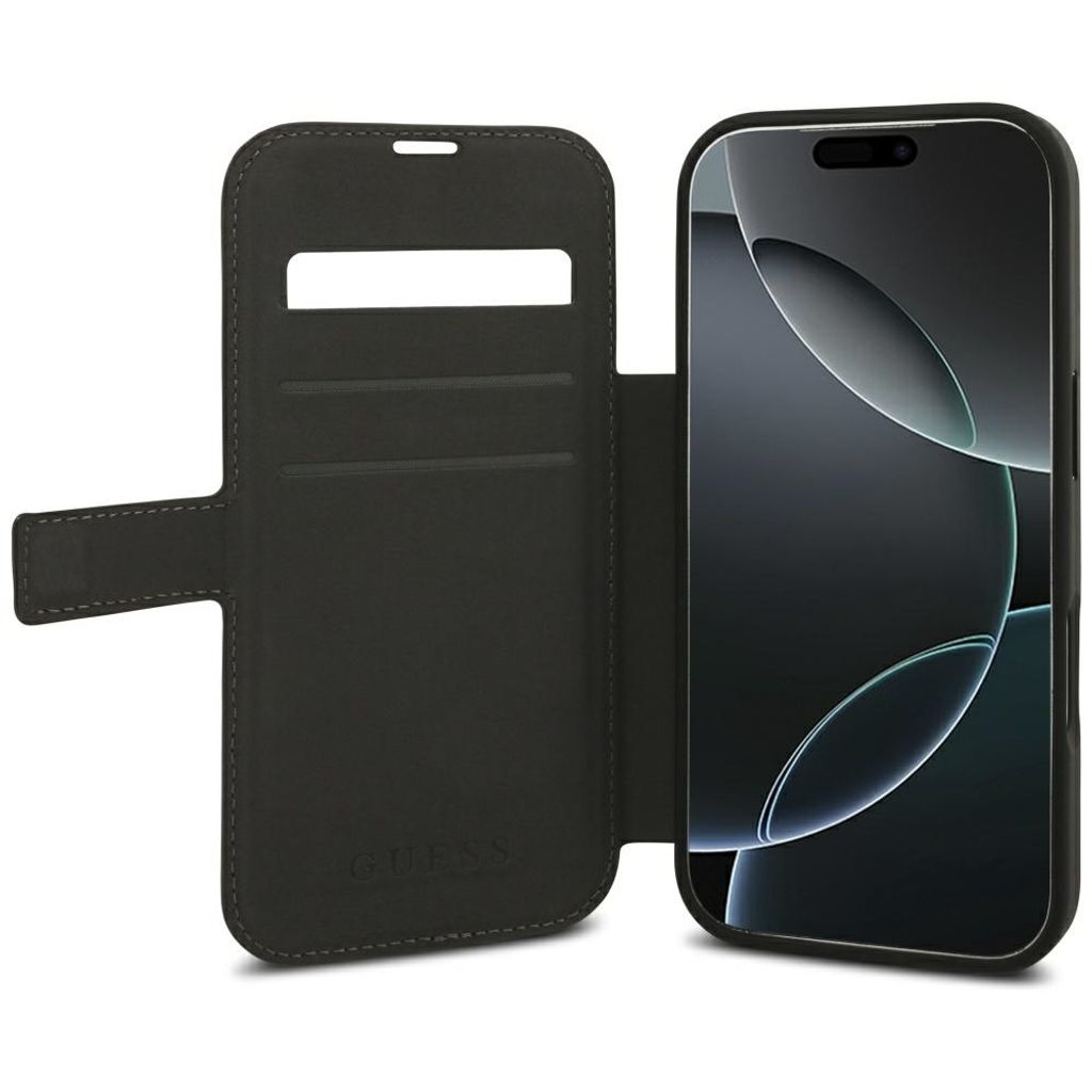 Guess 4G Metal Logo -kotelo iPhone 18 Pro Max/17 Pro Max:lle - Ruskea