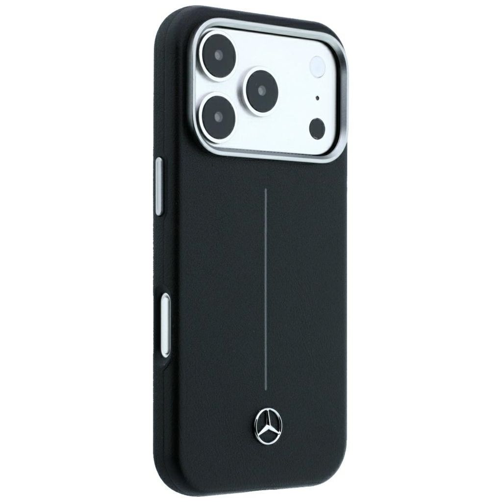 Mercedes Iconic Line MagSafe -kuori  iPhone 18 Pro/17 Pro:lle - Musta