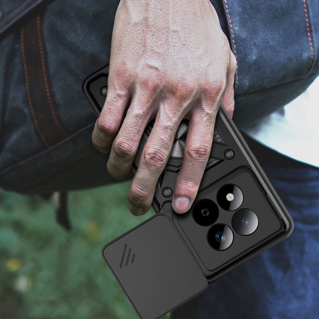 Tech-Protect CamShield Pro Skal Xiaomi Poco M8 Pro/Redmi Note 15 ProPlus - Svart