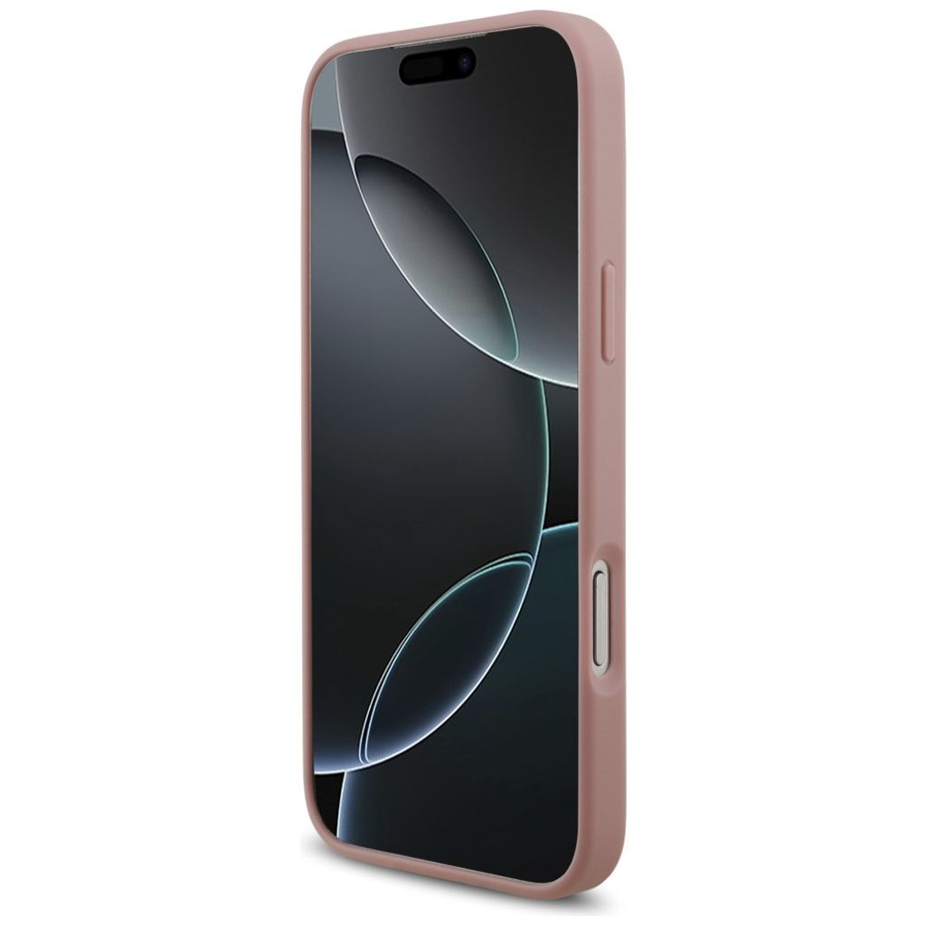 Guess 4G Glitter -kuori  iPhone 18 Pro/17 Pro:lle - Vaaleanpunainen