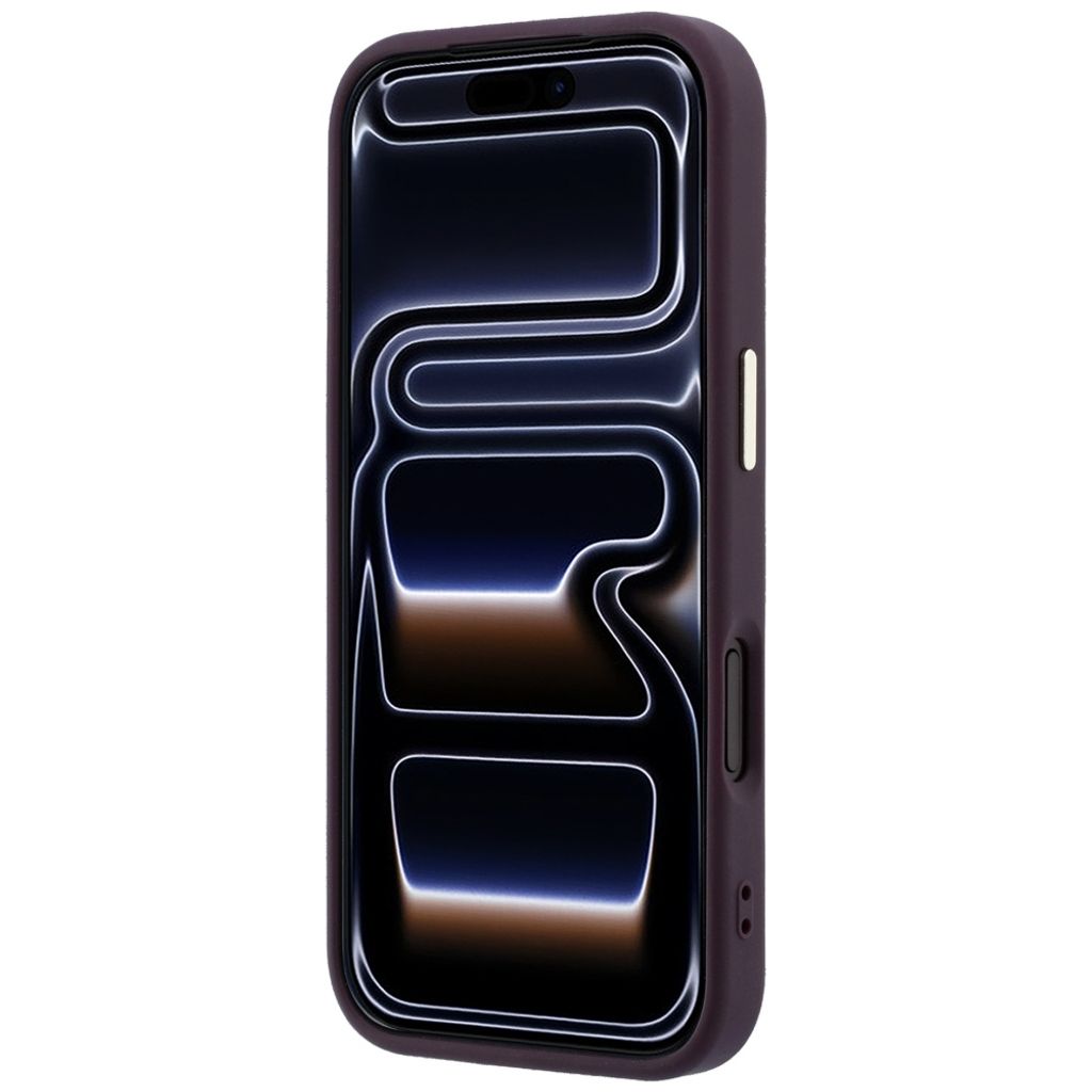 Guess Saffiano Small 4G Classic Logo MagSafe -kuori iPhone 18 Pro Max :lle - Burgundi