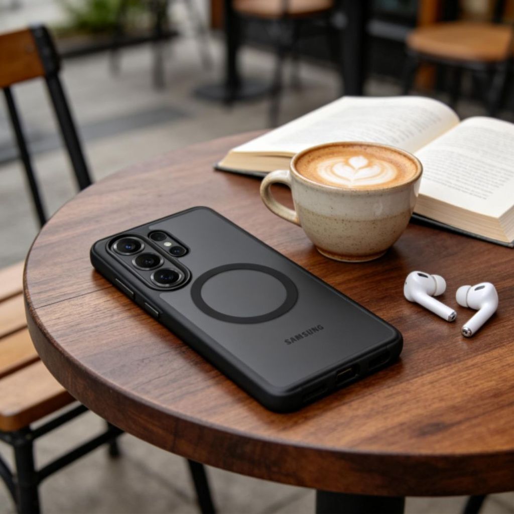 Tech-Protect MagPeak MagSafe Kuori Samsung Galaxy S26 Ultra - Musta