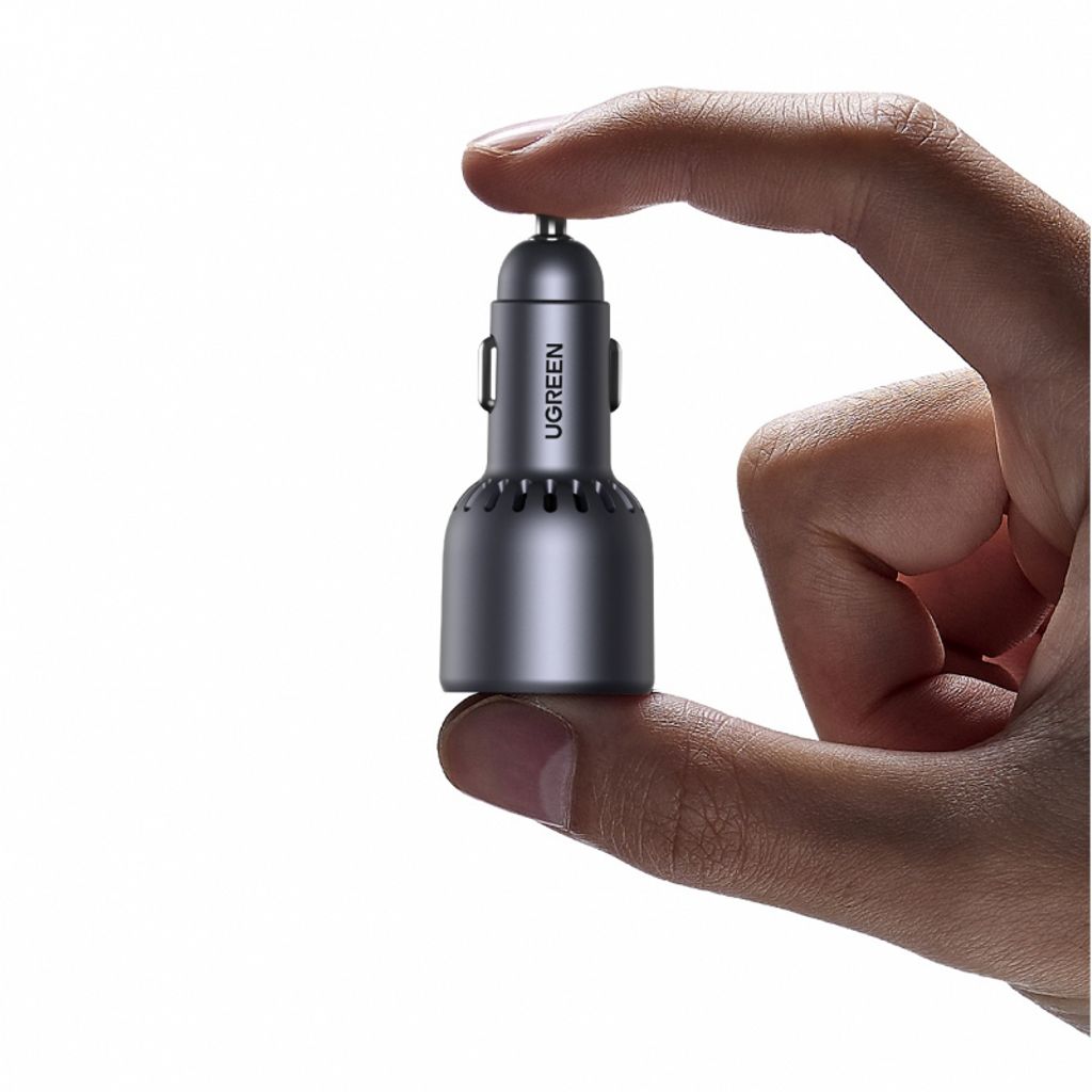 UGREEN EC703 Autolaturi 75W – 2 x USB-C + 1 x USB-A