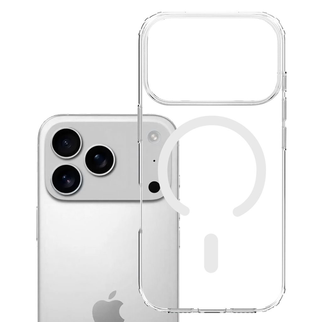 3mk Armor MagSafe Cover till iPhone 17 Pro Max - Gennemsigtig