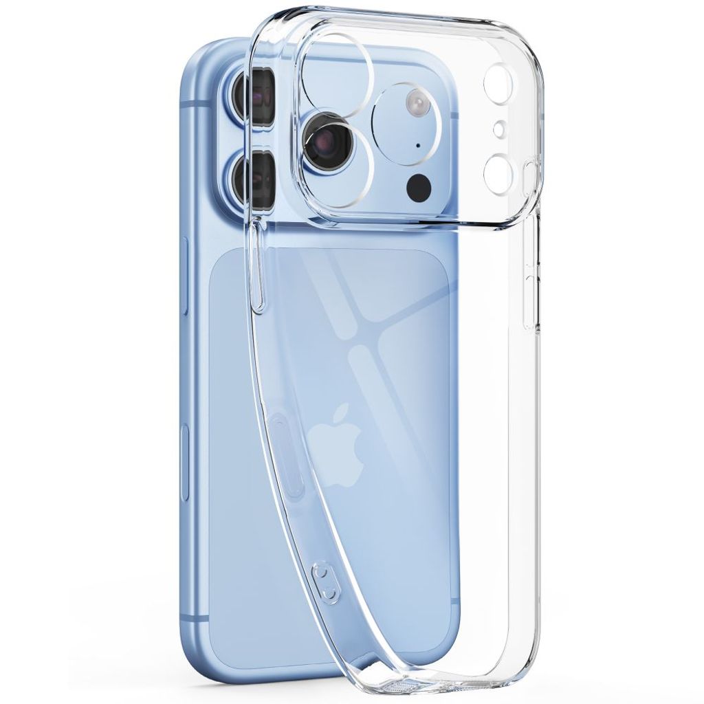 Tech-Protect iPhone 18 Pro/17 Pro Kuori + 2-pakkaus Näytönsuoja - Läpinäkyvä