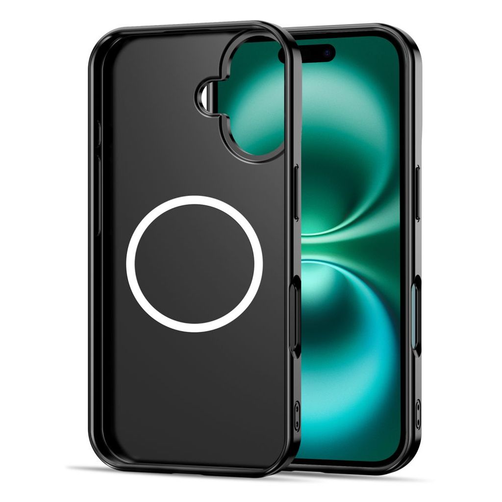Tech-Protect Lamano MagSafe Cover til iPhone 16 - Grøn/Sort