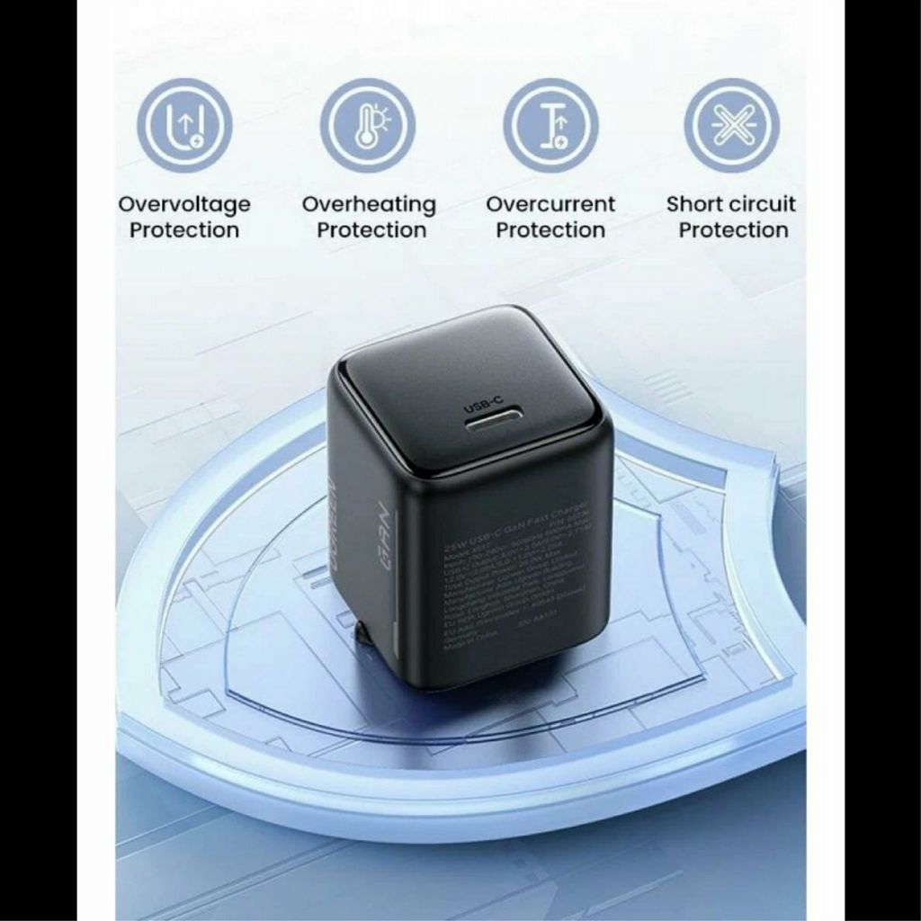Ugreen X517 USB-C väggladdare 25W – Svart