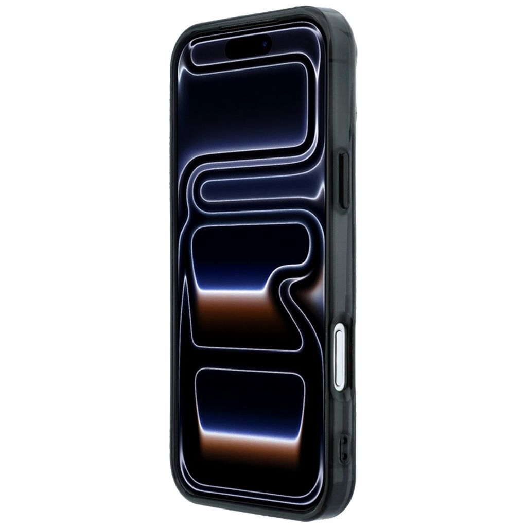 Mercedes AMG IML Bicolor Block MagSafe -kuori till iPhone 18 Pro Max/17 Pro Max - Musta