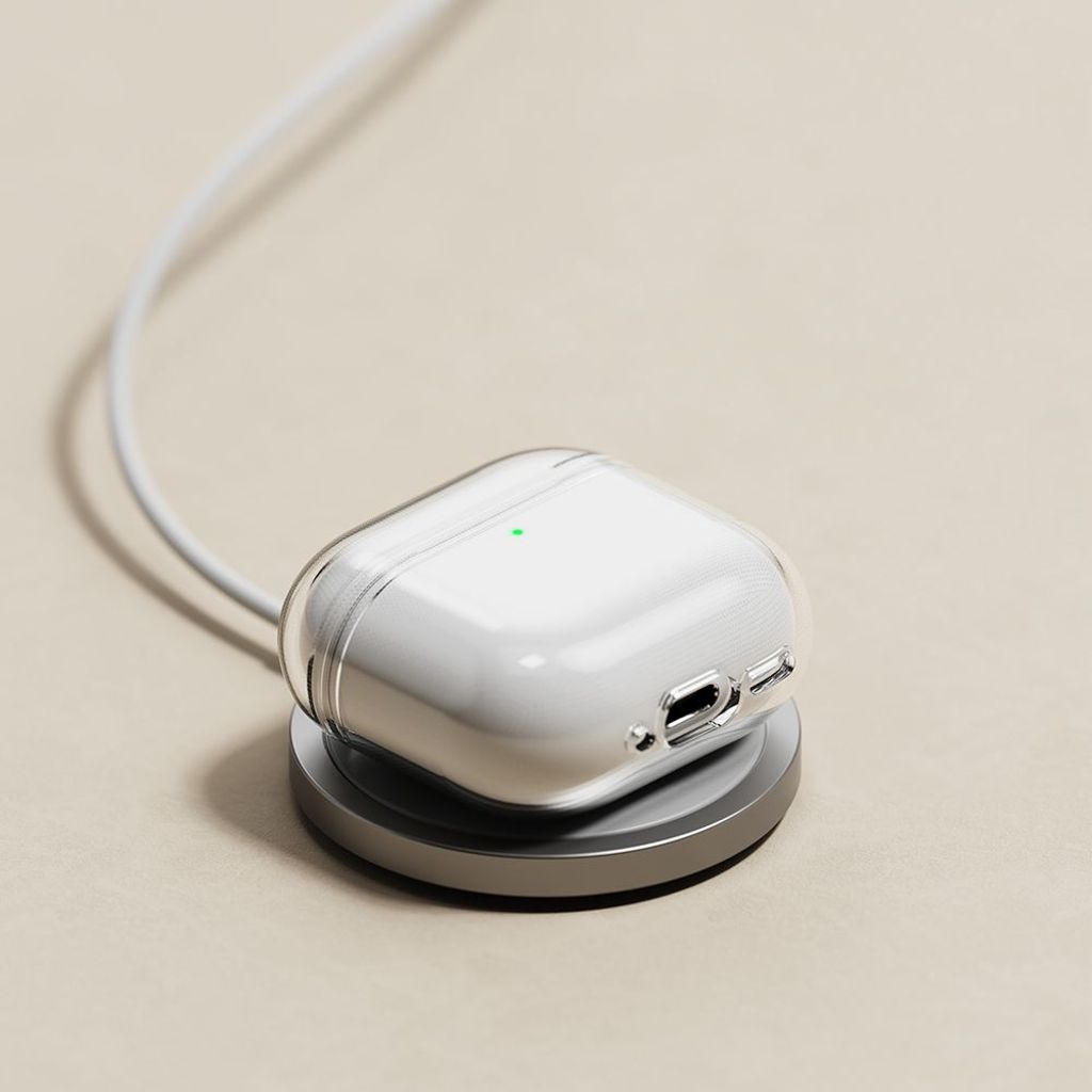 Ringke Air Cover til AirPods 4 - Gennemsigtig