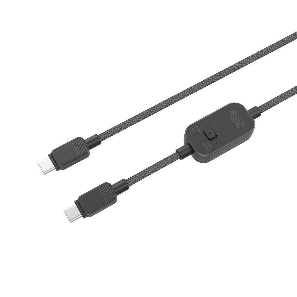 4Smarts PrivacyCord USB-C-kabel 240W, 1,2m - Svart