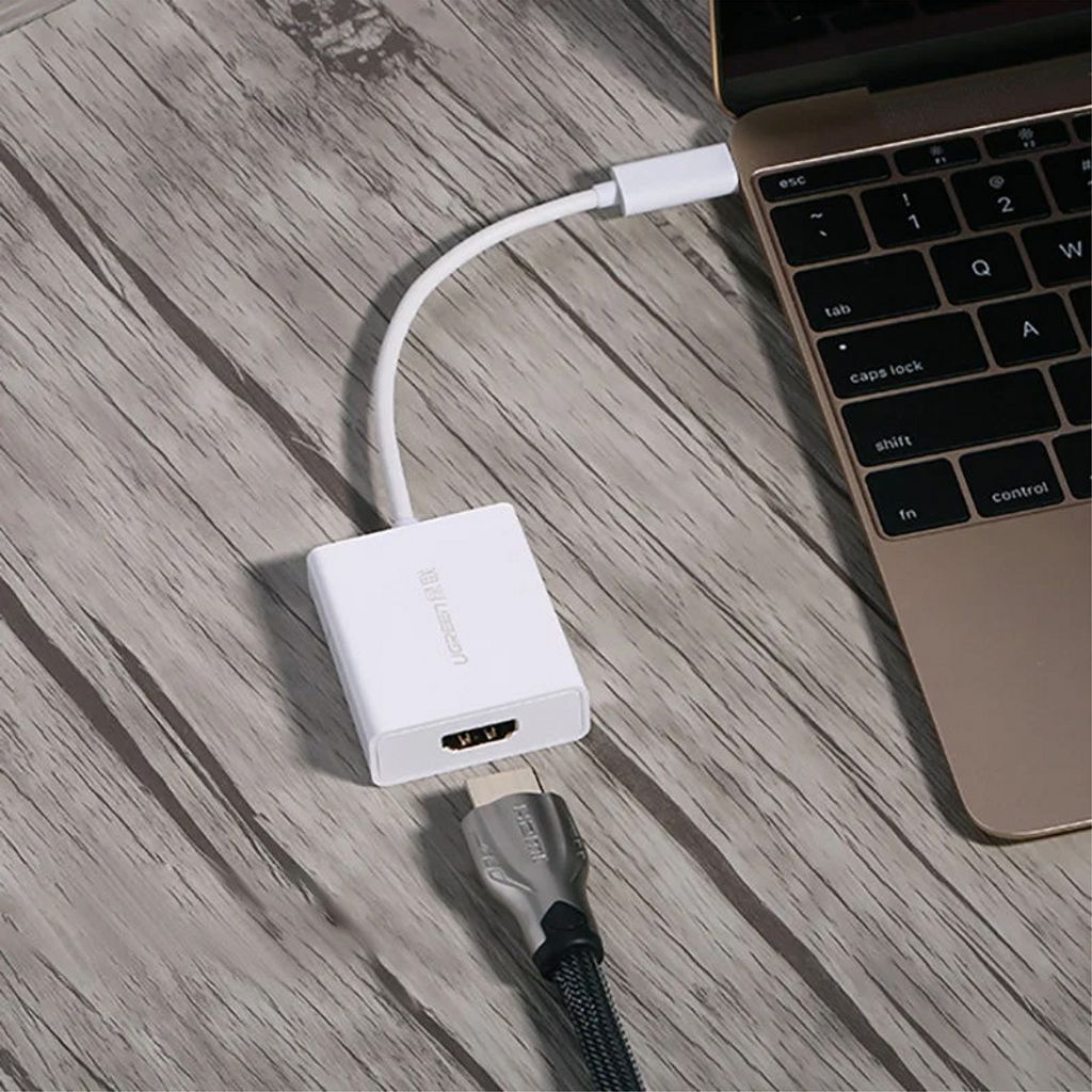 UGREEN USB-C til HDMI-videoadapter – hvit