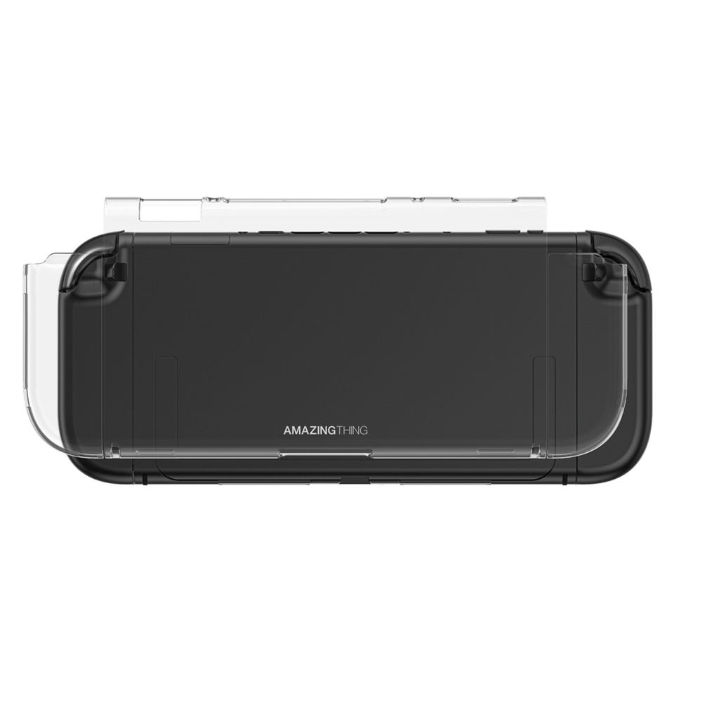 AmazingThing PlayShield Bare Cover til Nintendo Switch 2 - Gennemsigtig