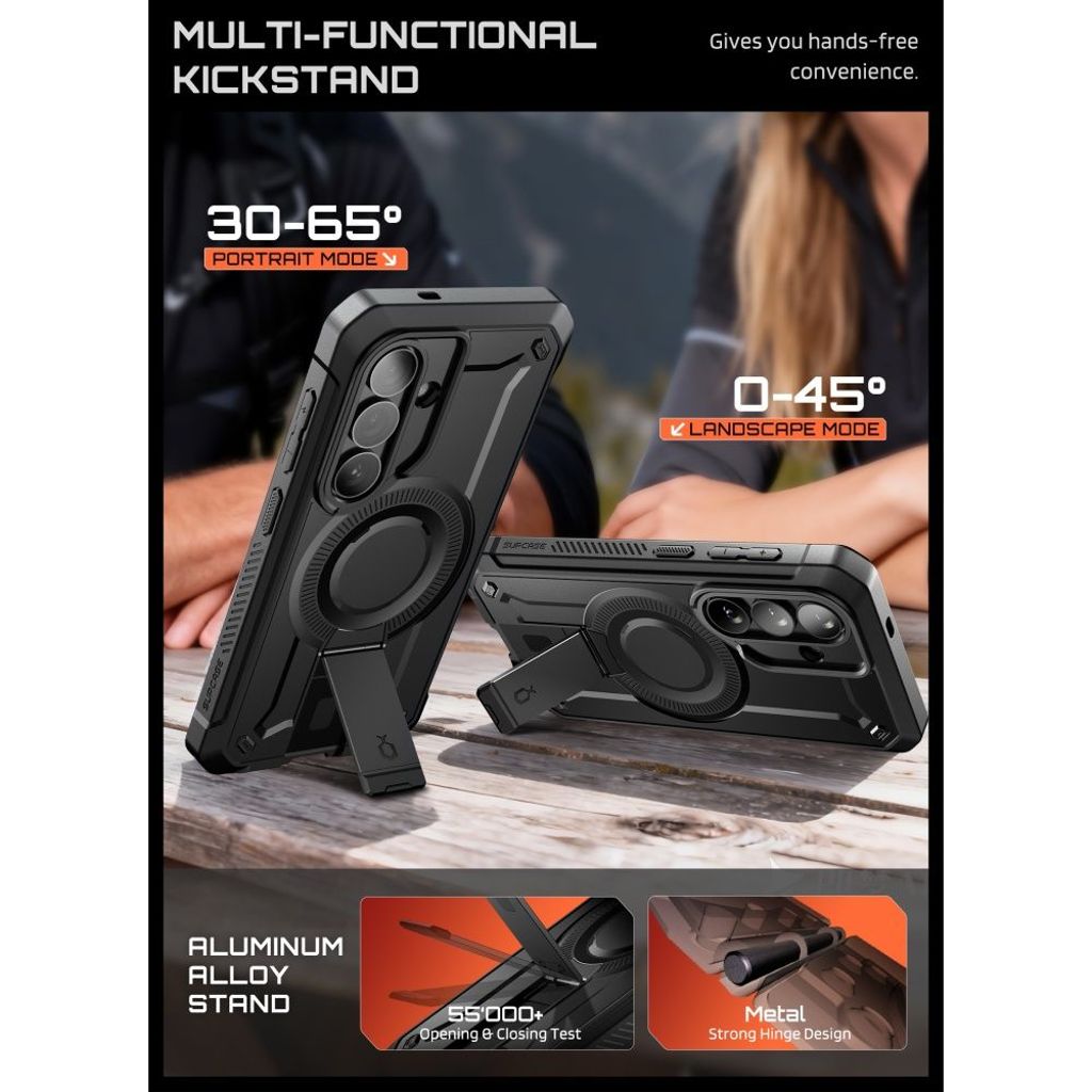 Supcase Unicorn Beetle Pro MagSafe Skal till Samsung Galaxy S26 - Svart