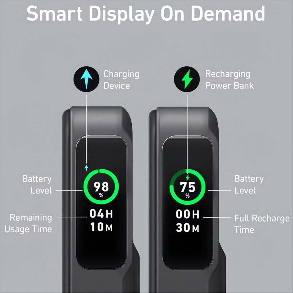 Anker MagGo 10000 mAh Magnetisk Powerbank 27W - Sort