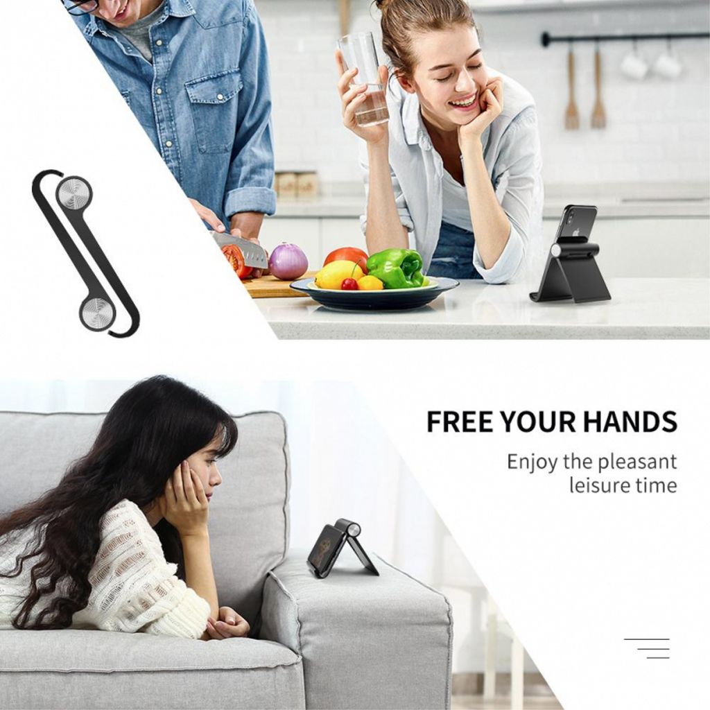 UGREEN LP106 bordstativ til mobil og tablet - sort