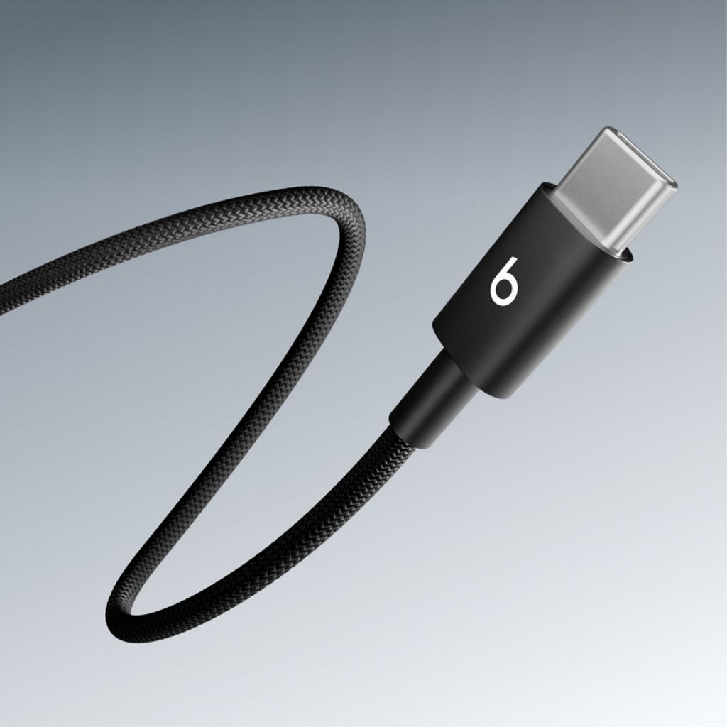 Apple Beats USB-C til USB-C kabel, 1.5 m – Sort