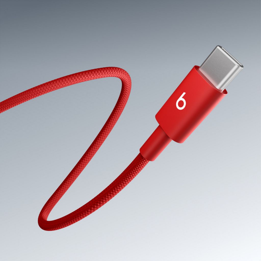 Apple Beats USB-C til USB-C kabel, 1.5 m – rød