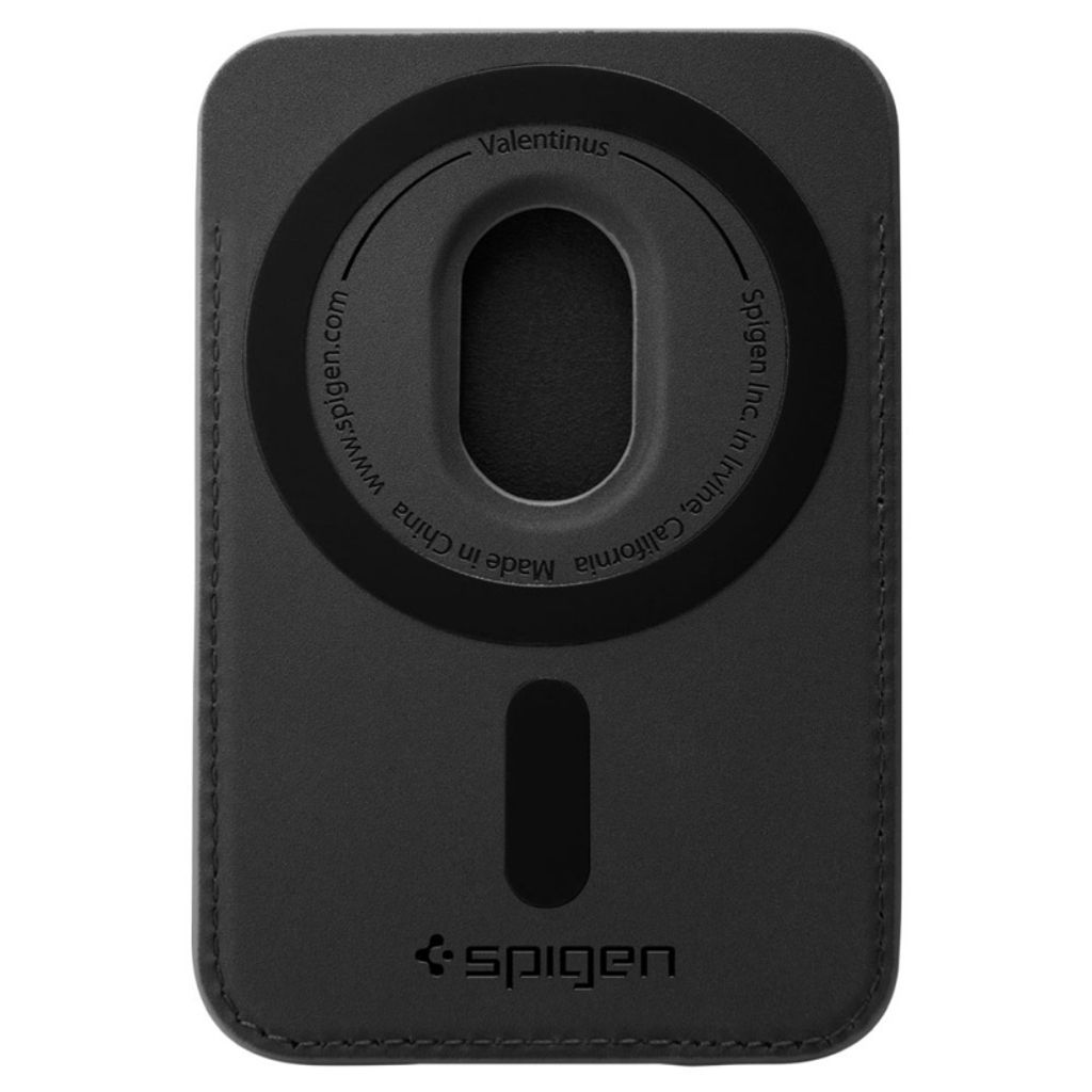 Spigen Valentinus MagFit+ Magnetisk Pung MagSafe – sort