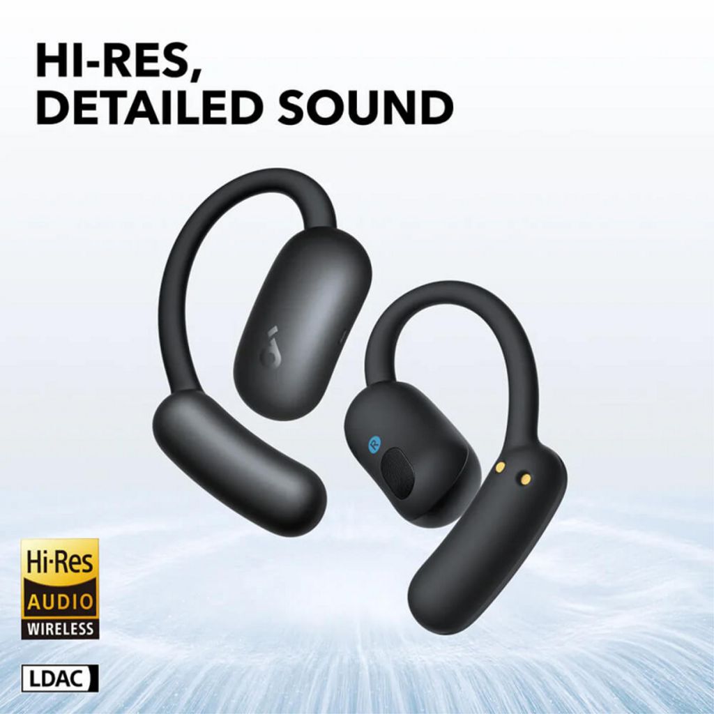 Anker SoundCore AeroFit 2 trådløse hodetelefoner – svart