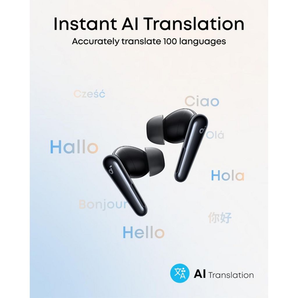 Anker Soundcore Liberty 4 Pro trådlösa hörlurar – svart