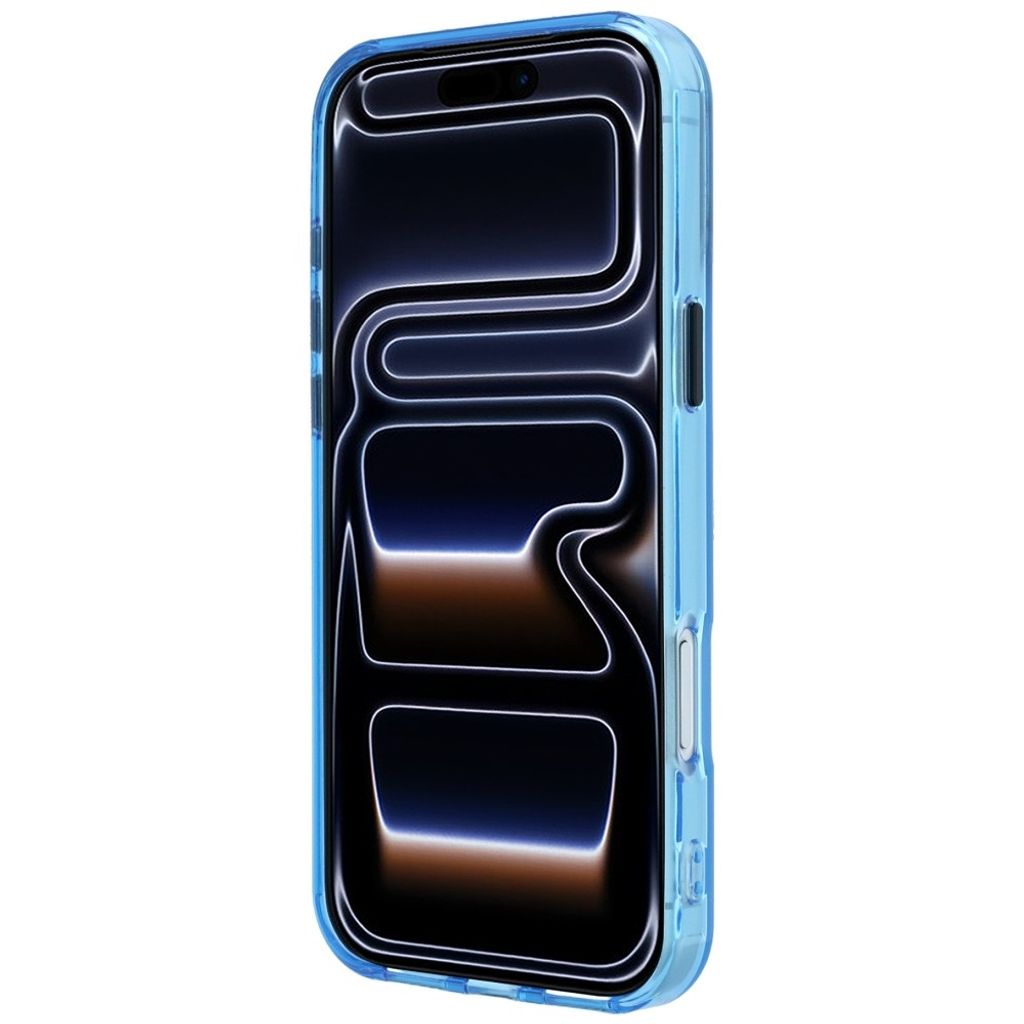 BMW Sign Frosted IML Metal Logo MagSafe -kuori till iPhone 18 Pro Max/17 Pro Max - Sininen