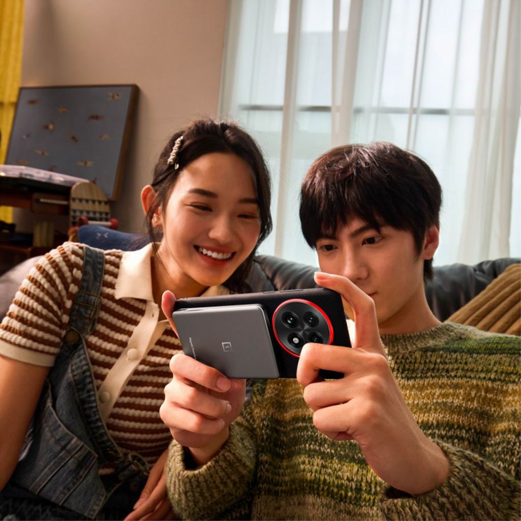 OnePlus Slim Magnetisk Trådløs Powerbank 5000mAh – Sølvgrå