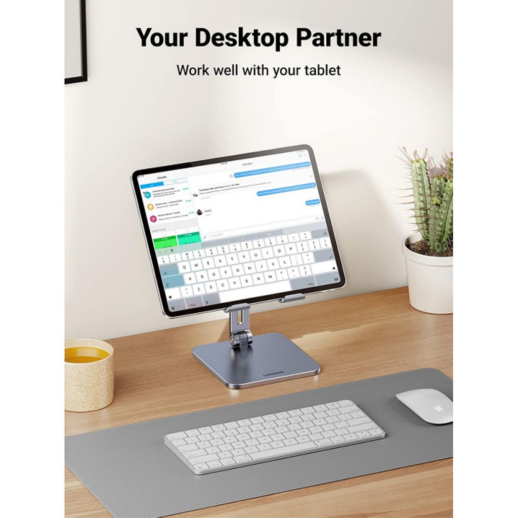 UGREEN LP134 jalusta kännykälle ja tabletille - harmaa