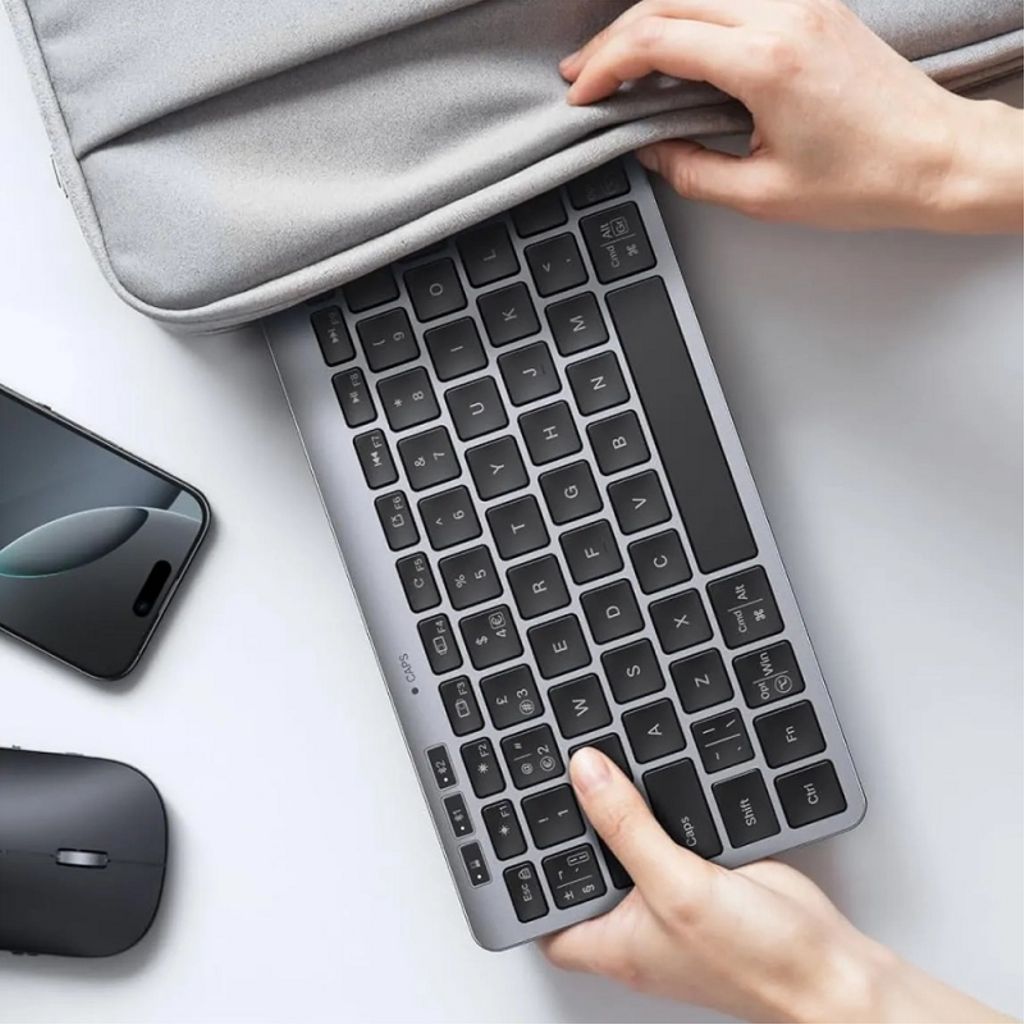 UGREEN Trådløst Tastatur Bluetooth/WiFi – Sort