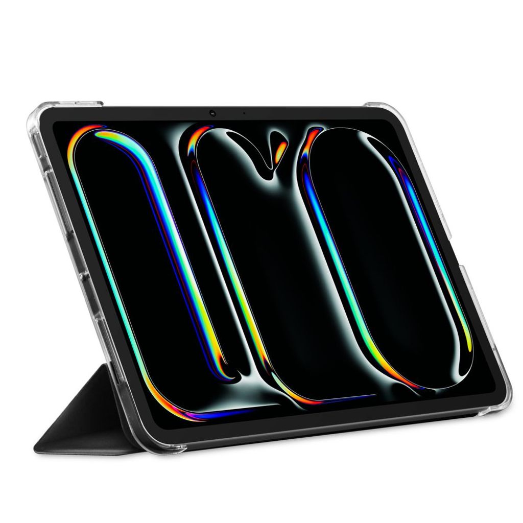 Spigen Liquid Air Folio Etui til iPad Pro 11" 2024-2025 - Svart