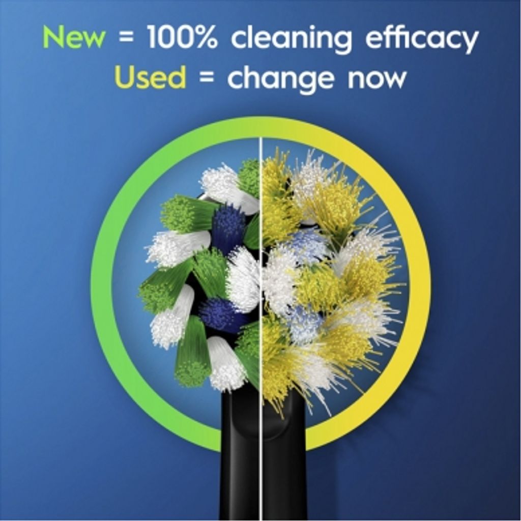 Oral-B Pro 3 3900N Elektrisk tandborste, 2-pack - Svart/Rosa