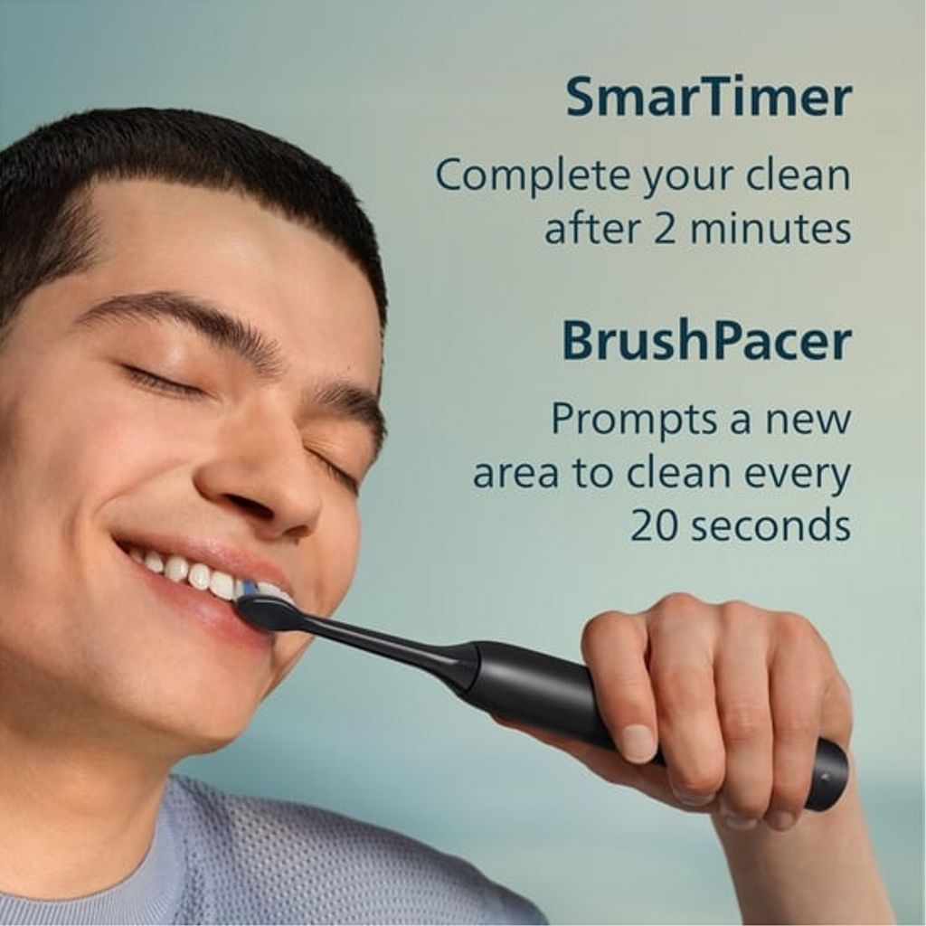 Philips Sonicare eltandborste 4100 Series HX4043/52 – svart