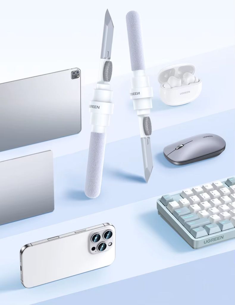 UGREEN Monitoiminen kuulokkeiden puhdistuskynä CP01