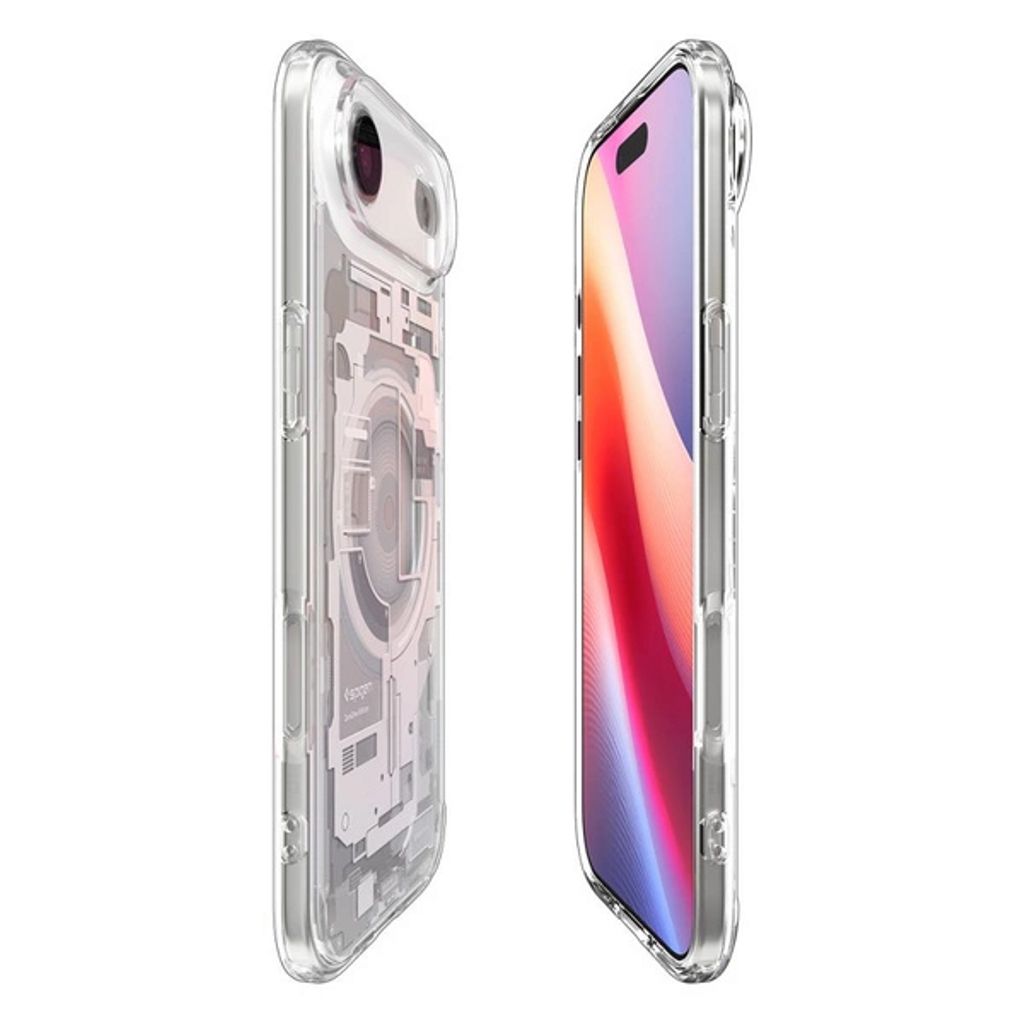 Spigen Ultra Hybrid MagSafe Zero One Cover till iPhone Air - Hvid