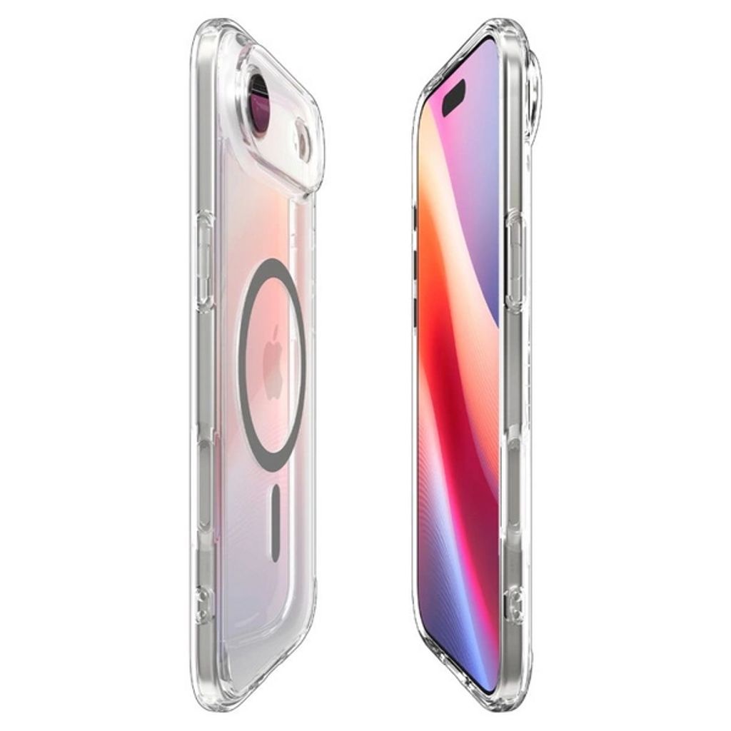 Spigen Ultra Hybrid MagSafe Cover till iPhone Air - Grå/Gennemsigtig