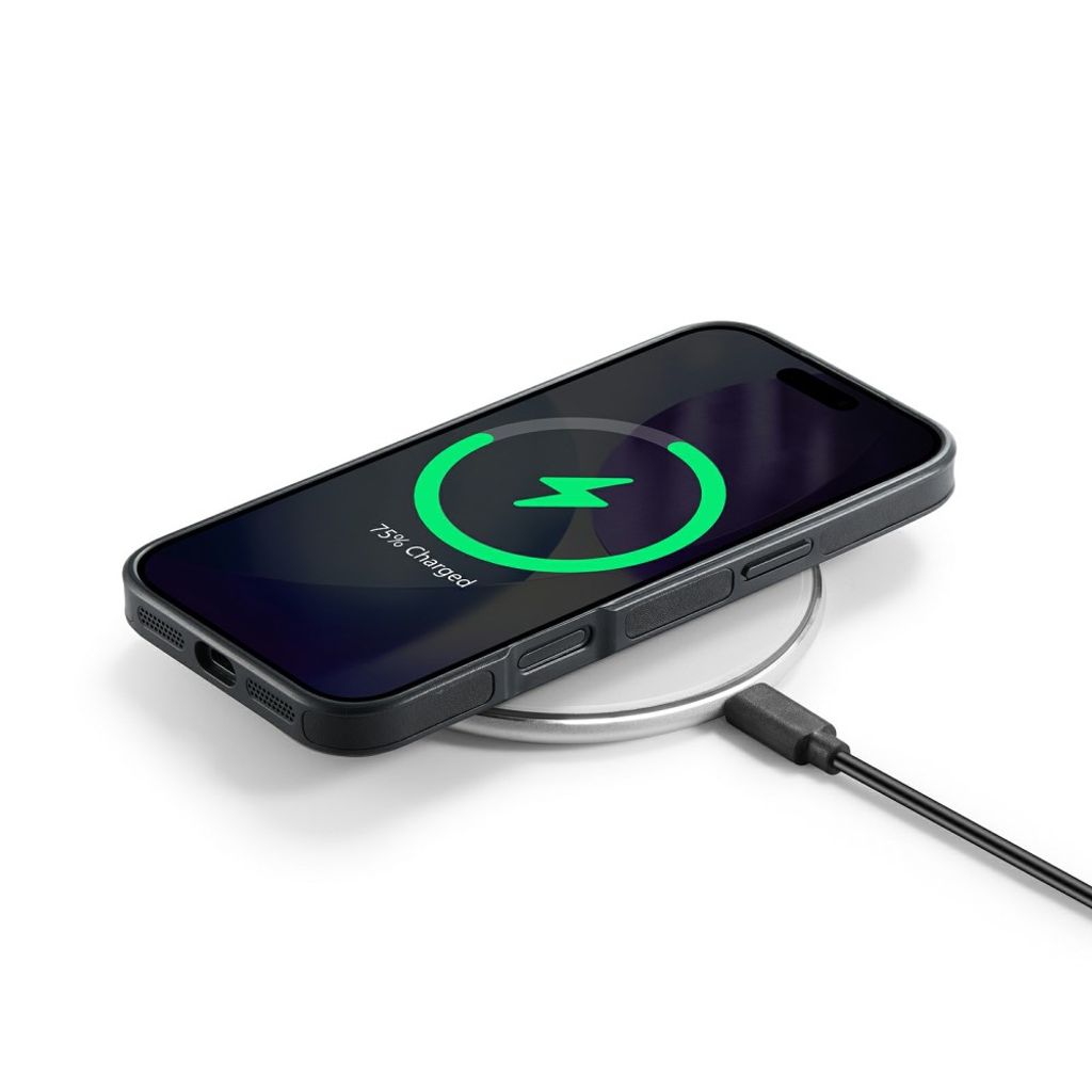 MAGKING K1 iPhone 18 Pro / 17 Pro MagSafe Skal i PU-läder - Svart