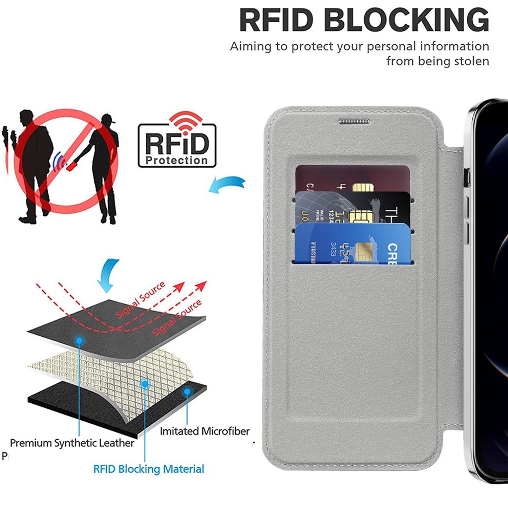 iPhone 12 Pro Etui med MagSafe - Sølv