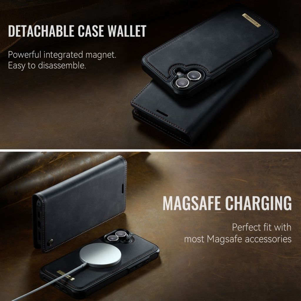 CASEME iPhone 17 Etui med MagSafe - Svart