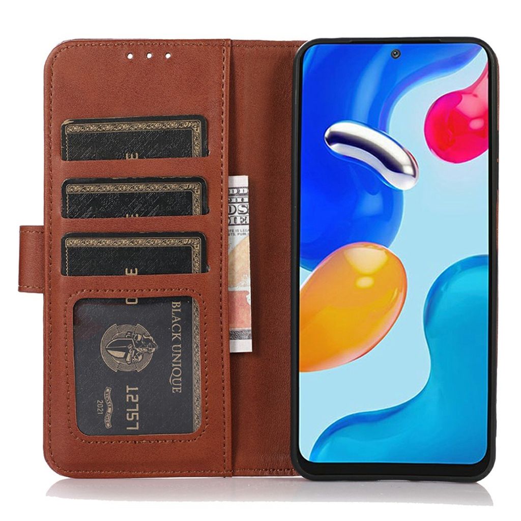 Sony Xperia 1 VII Kotelo Korttipaikka - Ruskea