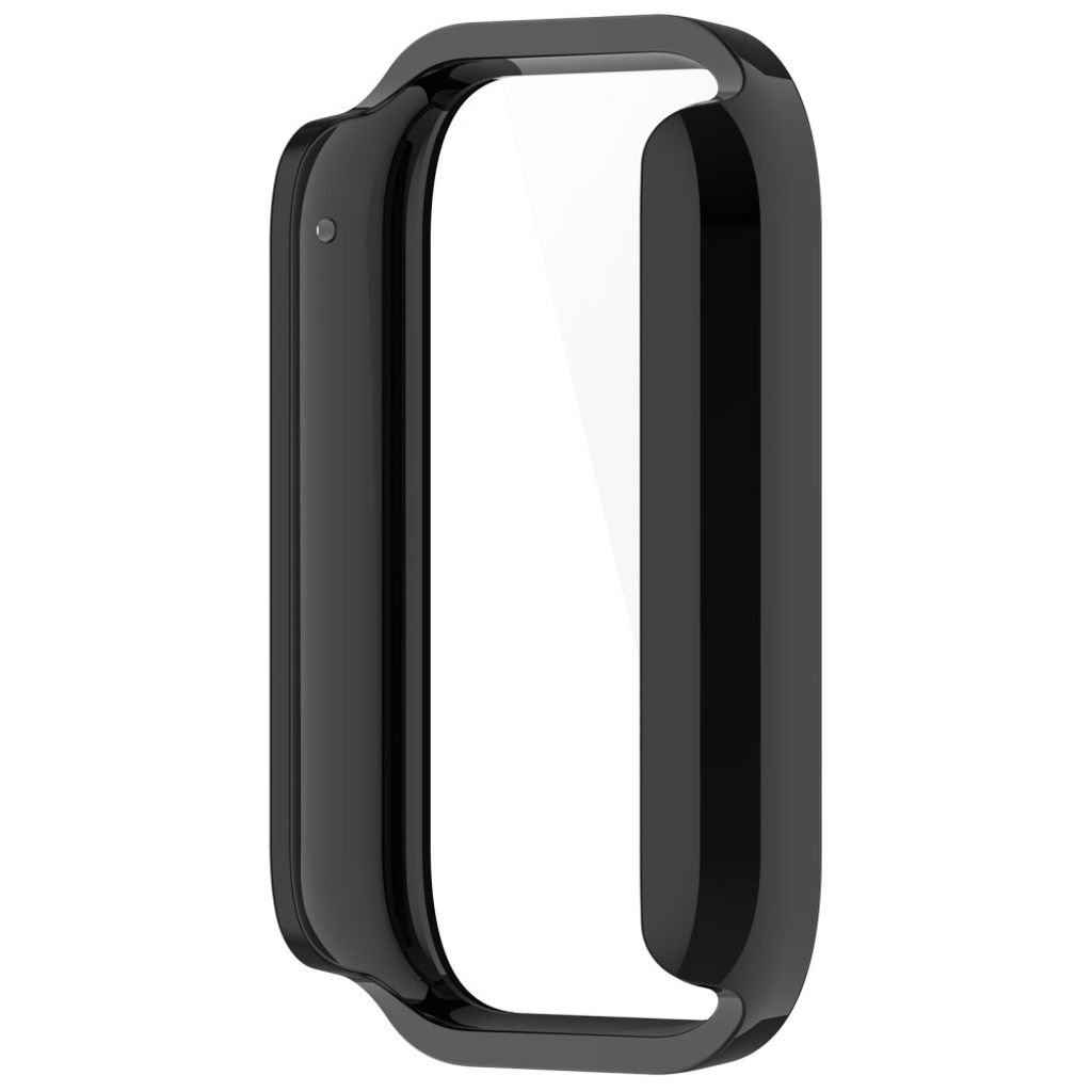 Xiaomi Smart Band 10 Pro -kotelo karkaistulla lasisella näytönsuojalla - musta