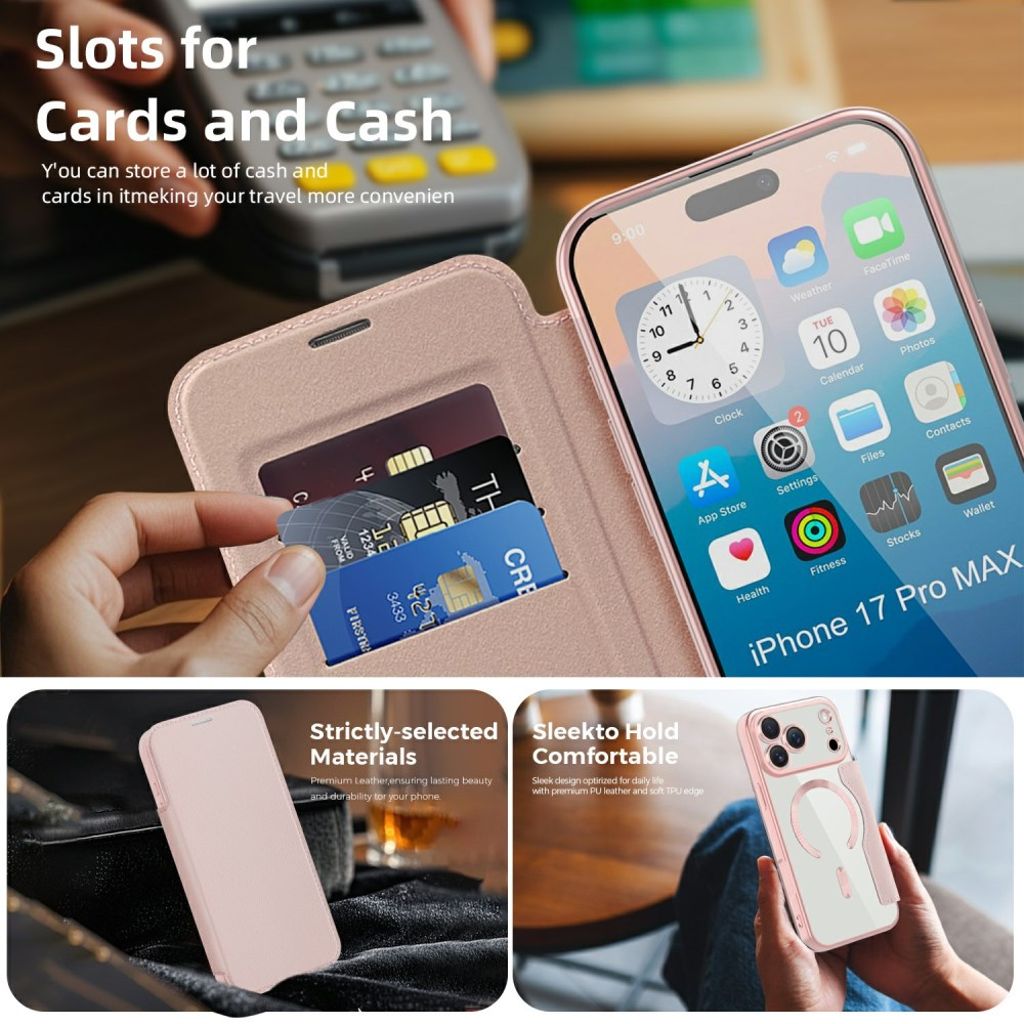 iPhone 17 Pro Max Cover with MagSafe - Pink
