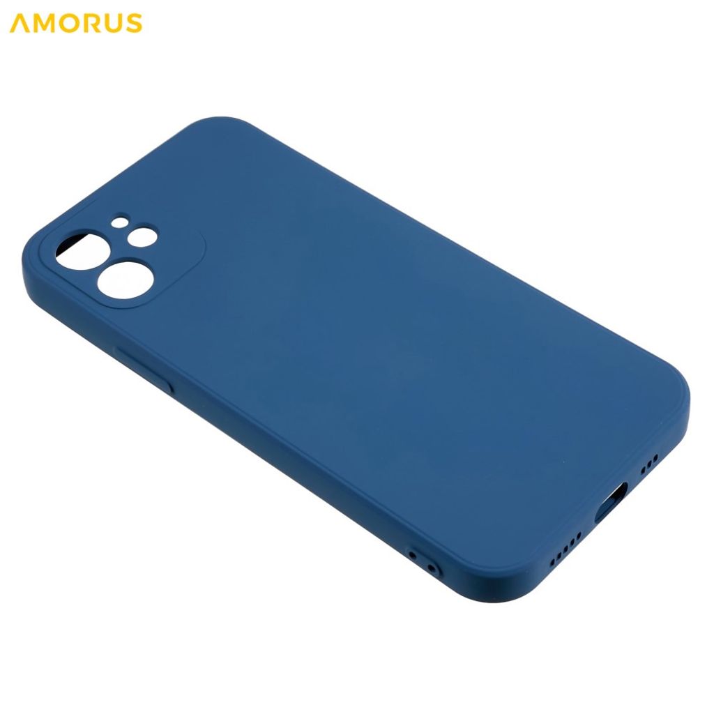 AMORUS iPhone 12 TPU Skal - Blå