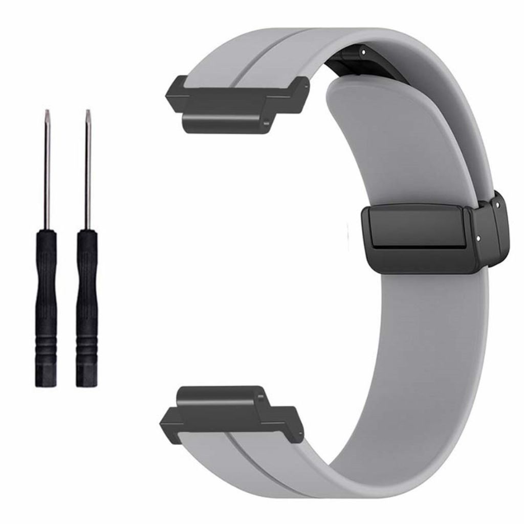 Garmin Forerunner 220/230/235/620/630/735X Klockarmband i silikon - Grå