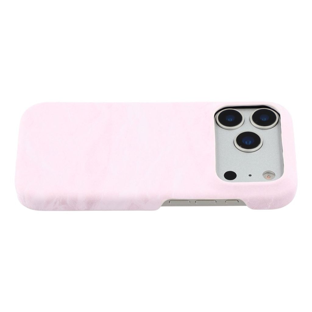 **iPhone 18 Pro Max/17 Pro Max-deksel med fløyelsutseende – rosa**